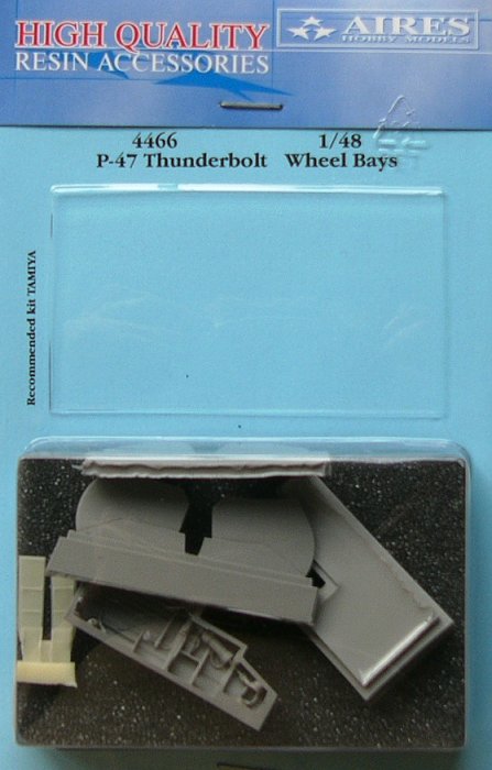 1/48 P-47 Thunderbolt wheel bays  (TAM)