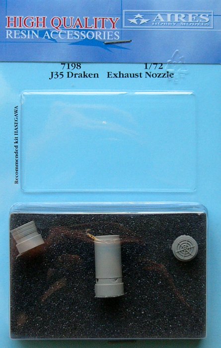 1/72 J35 Draken exhaust nozzle (HAS)