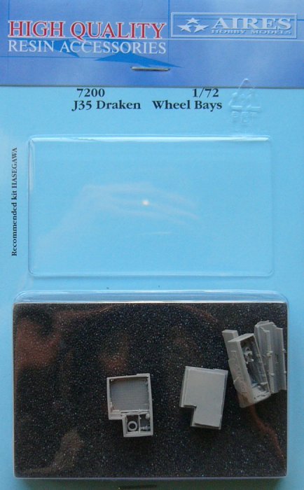 1/72 J35 Draken wheel bays  (HAS)