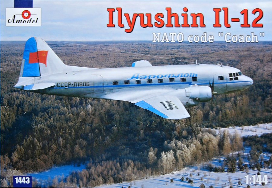 1/144 Ilyushin IL-12 NATO code Coach