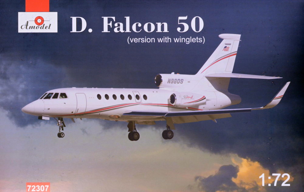 1/72 D.Falcon 50 (with winglets)