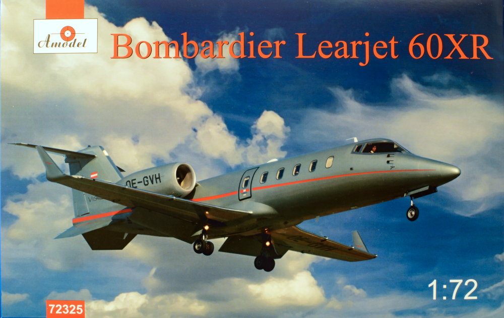 1/72 Bombardier Learjet 60XR (Vista Jet)