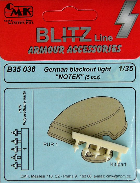 1/35 German Night Light Nova Technik NOTEK (5pcs.)