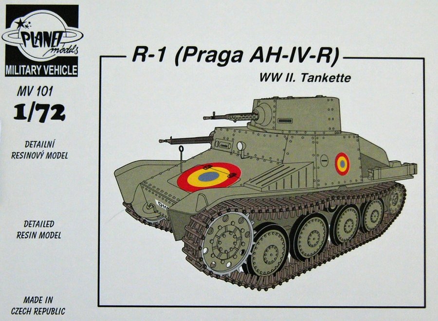 1/72 R-1 (Praga AH-IV-R) WWII Tankette