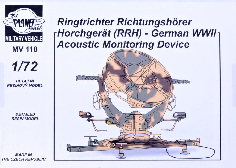 1/72 RRH - German WWII Acoustic Monitoring Device