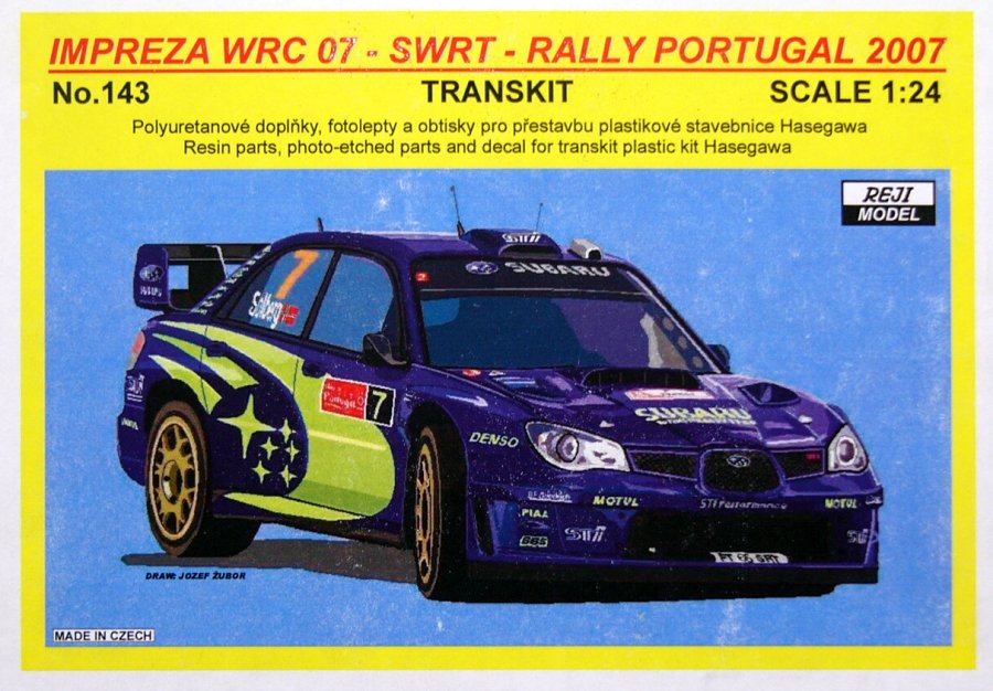 1/24 Transkit Impreza WRC SWRT - Rally Portugal 07