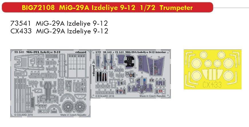 1/72 MiG-29A IZDELIYE 9-12 (TRUMP)