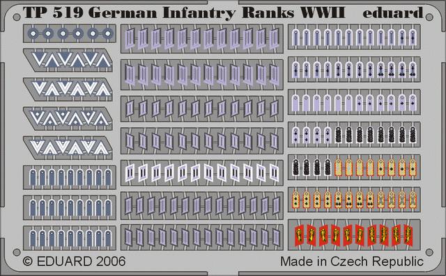 1/35 German Infantry Ranks WWII