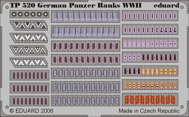 1/35 German Panzer Ranks WWII