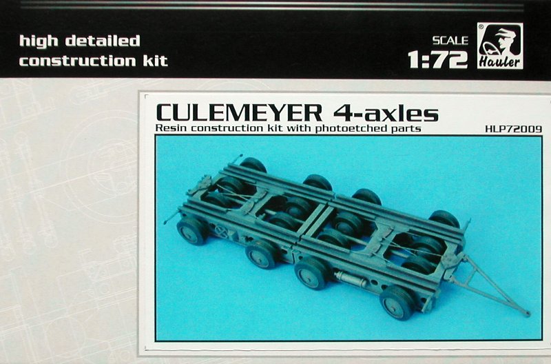 1/72 CULEMEYER 4-axles (German Heavy Trailer)