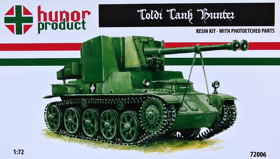 1/72 Toldi Tank Hunter (resin kit+PE)