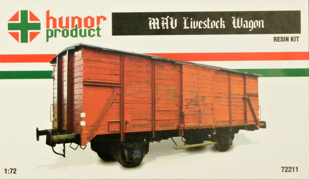 1/72 MAV Livestock Wagon (resin kit)