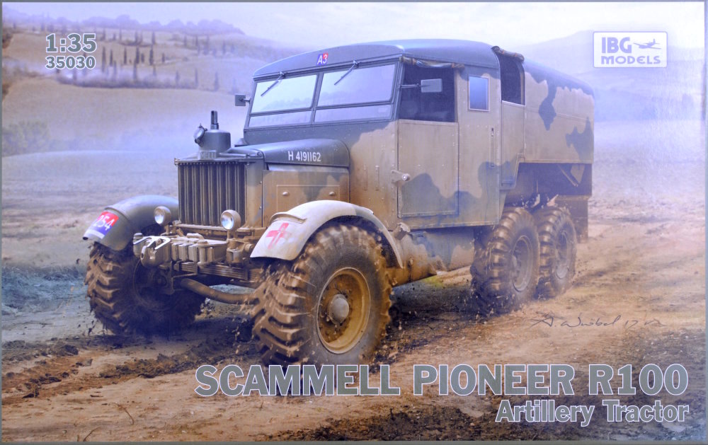 1/35 Scammell Pioneer R 100 Artillery Tractor