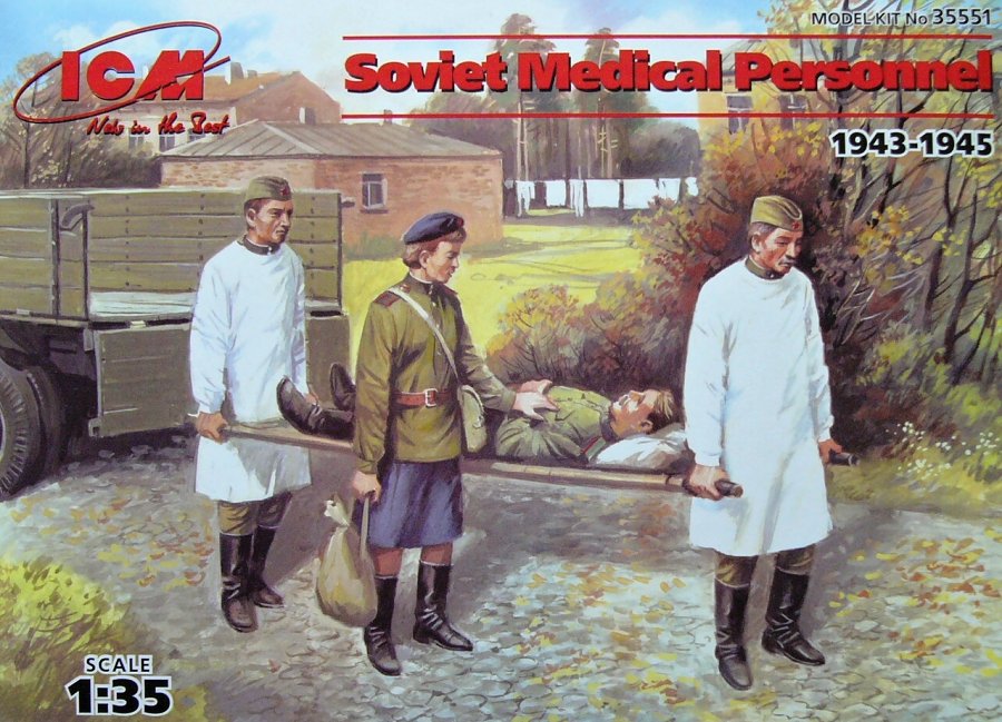 1/35 Soviet Medical Personnel 1943-1945 (4 fig.)