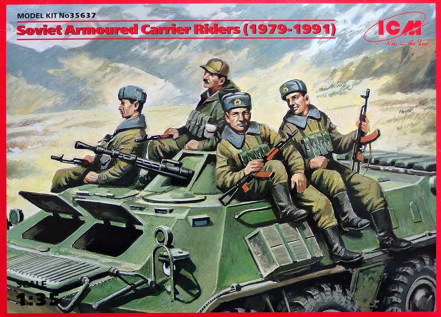 1/35 Soviet Armored Carrier Riders 1979-91 (4 fig)