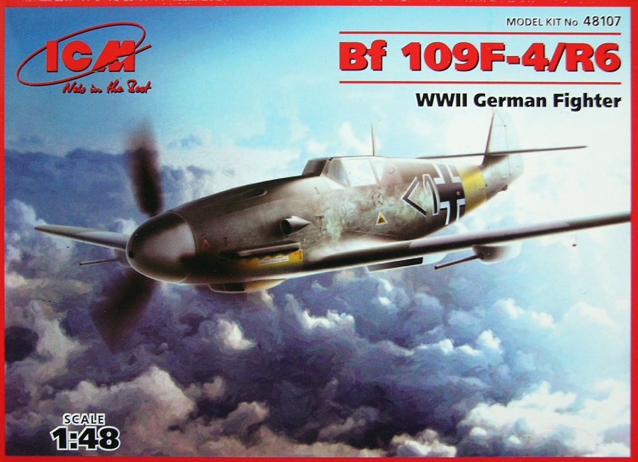 1/48 Bf 109F-4/R6 German Fighter WWII