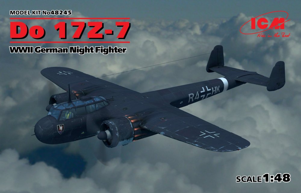 1/48 Dornier Do-17Z-7 German WWII Night Fighter