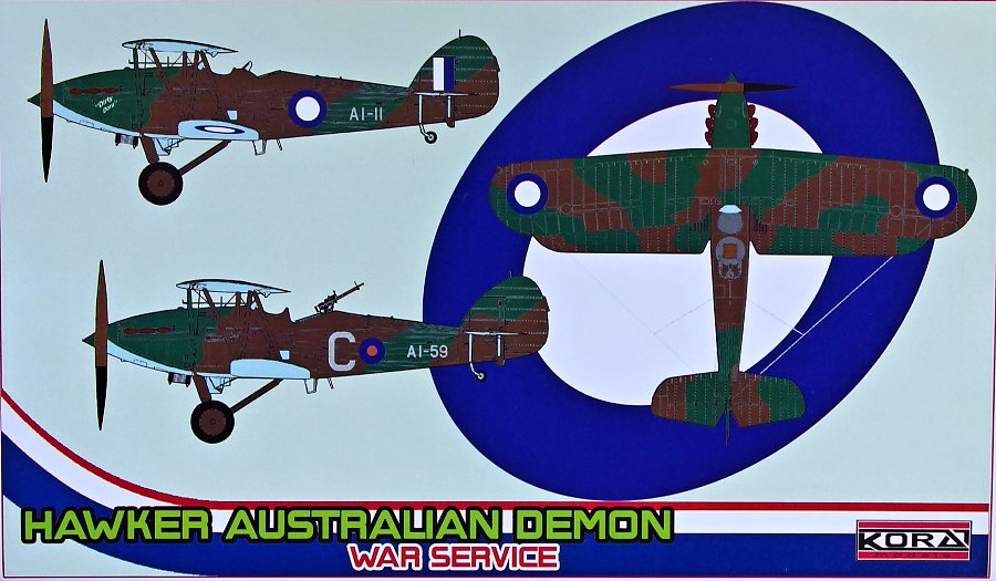 1/72 Hawker Australian Demon (War Service)