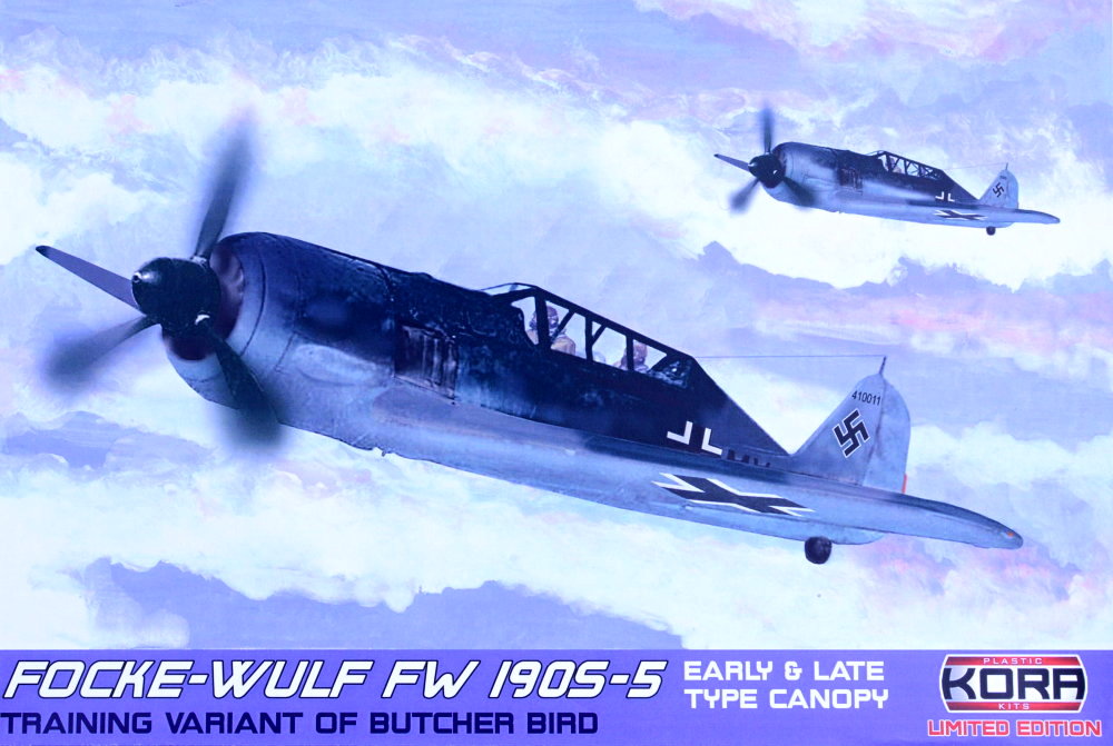 1/72 Fw 190S-5 Early/Late canopy (5x camo, ex-EDU)