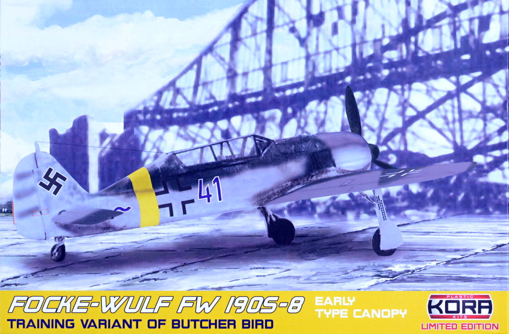 1/72 Fw 190S-8 Early type canopy (5x camo, ex-EDU)