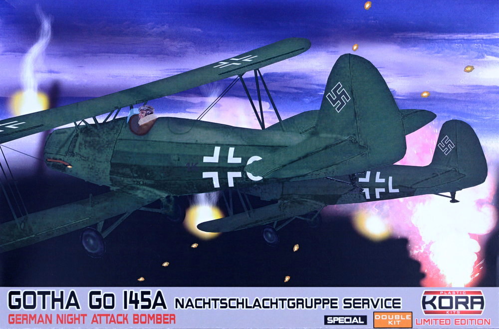 1/72 Gotha Go 145A Night Attack Bomber (2-in-1)