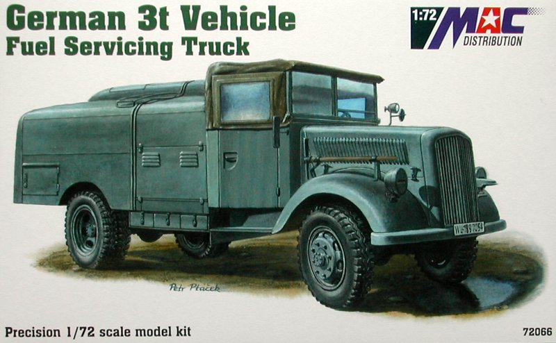 1/72 German 3t Vehicle Fuel Servicing Truck