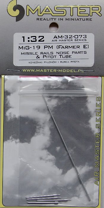 1/32 MiG-19PM Farmer E - missle rails nose&pitot