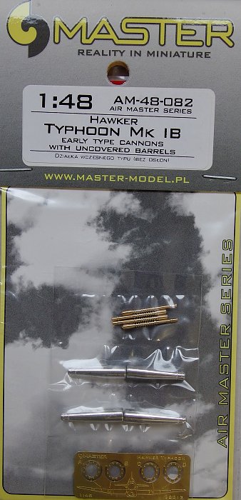 1/48 H.Typhoon Mk IB early cannons w/ uncover.bar.