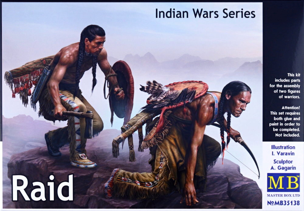 1/35 Raid, Indian Wars Series (2 fig.)