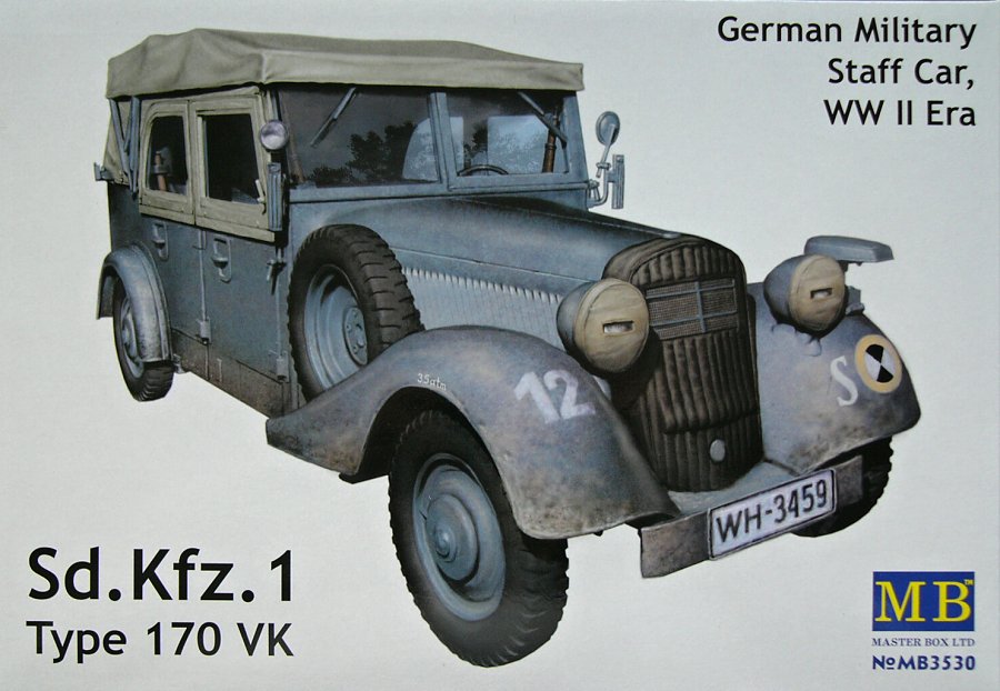 1/35 Sd.Kfz.1 Type 170 VK German WWII Staff Car