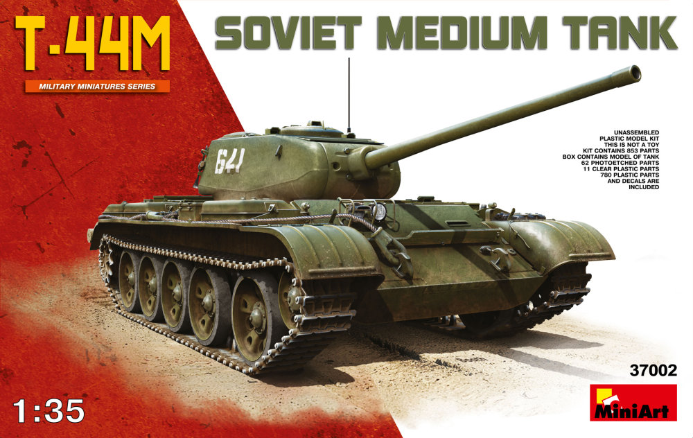 1/35 T-44 M Soviet Medium Tank