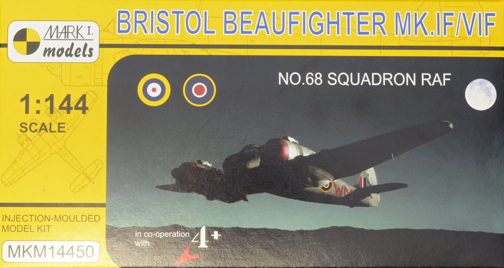1/144 Bristol Beaufighter Mk.IF/VIF (4x camo)