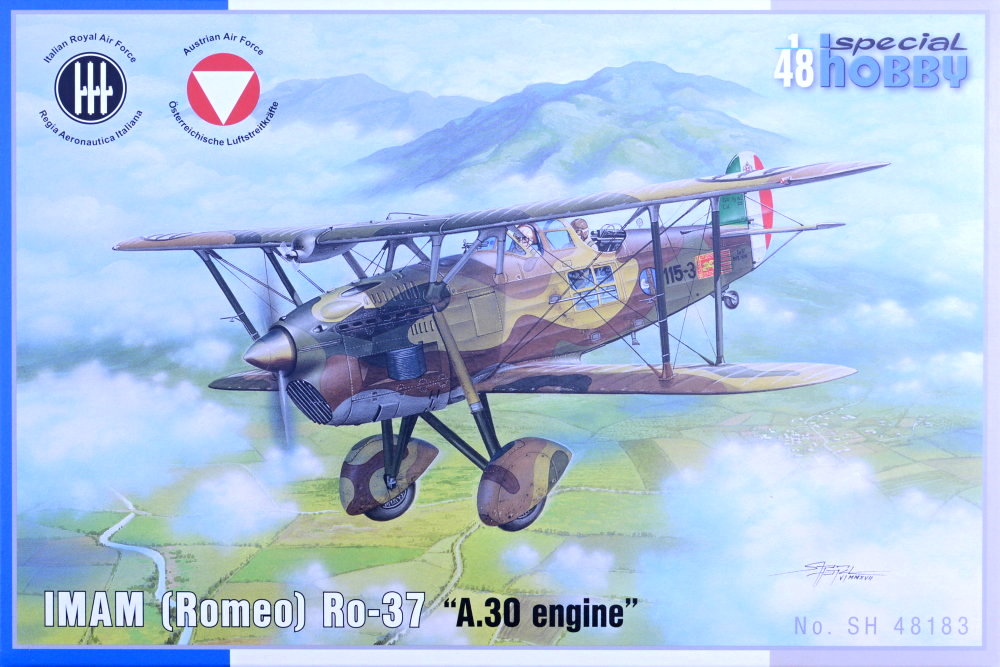 1/48 IMAM (Romeo) Ro-37 'A.30 Engine' (4x camo)