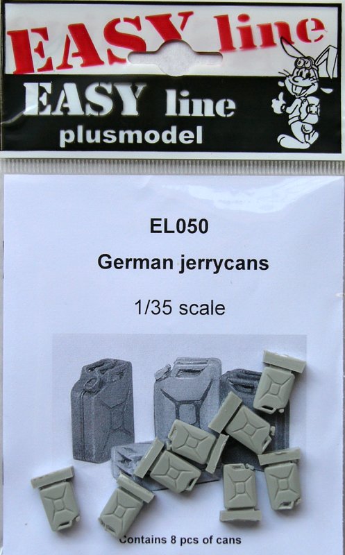 1/35 German Jerrycans (8 pcs.) EASY LINE