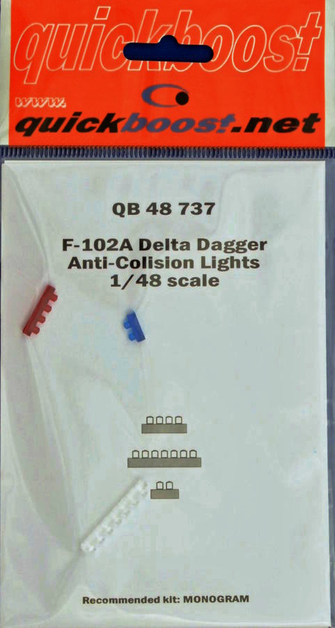 1/48 F-102A Delta Dagger anti-colis. lights (MONO)