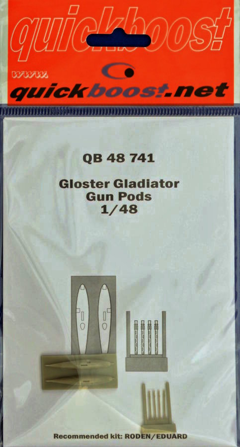 1/48 Gloster Gladiator gun pods (RDN/EDU)