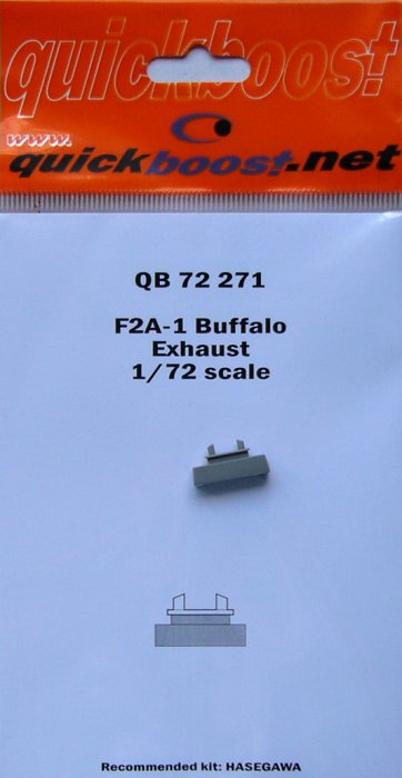 1/72 F-2A-1 Buffalo exhaust  (HAS)