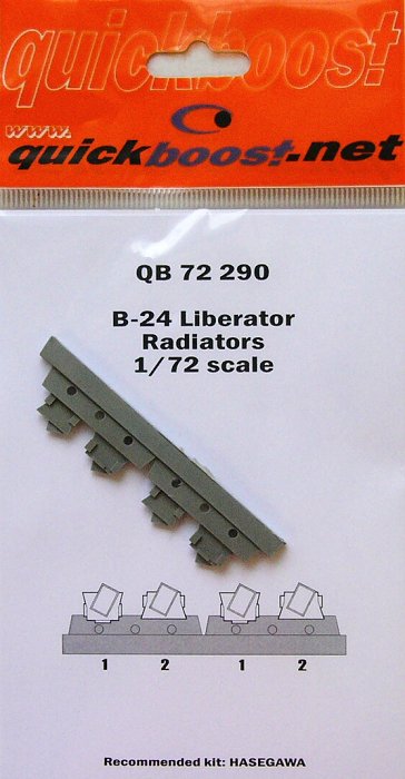 1/72 B-24 Liberator radiators  (HAS)