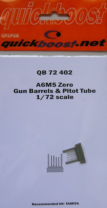 1/72 A6M5 Zero gun barrels & pitot tube (TAM)