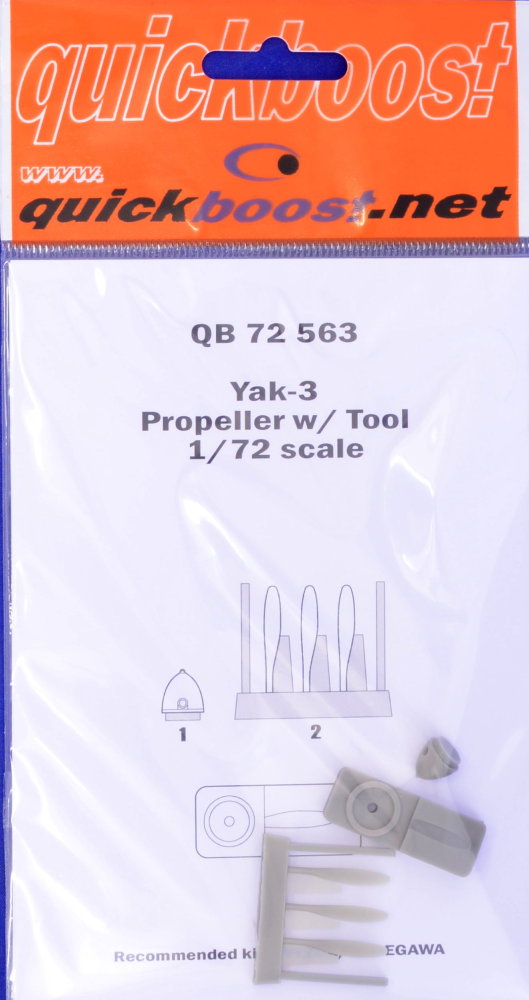 1/72 Yak-3 propeller w/tool (ZVE/HAS)