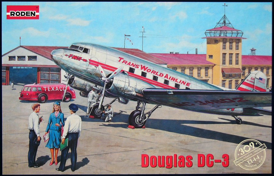 1/144 Douglas DC-3 (Trans World Airline)