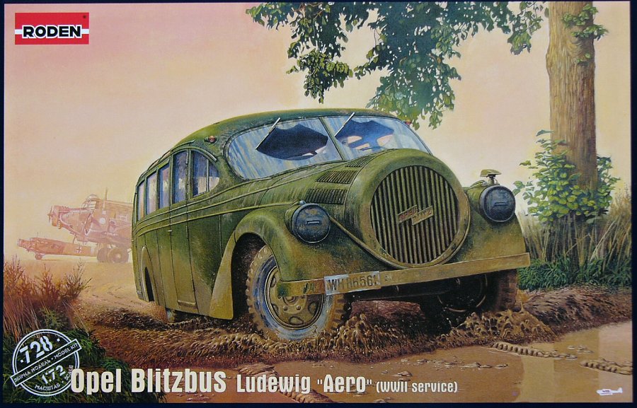 1/72 Opel Blitzbus Ludewig  'Aero' (WWII service)