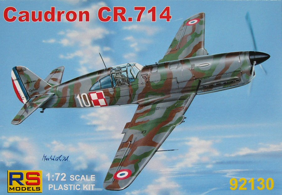 1/72 Caudron CR.714 (5x camo)