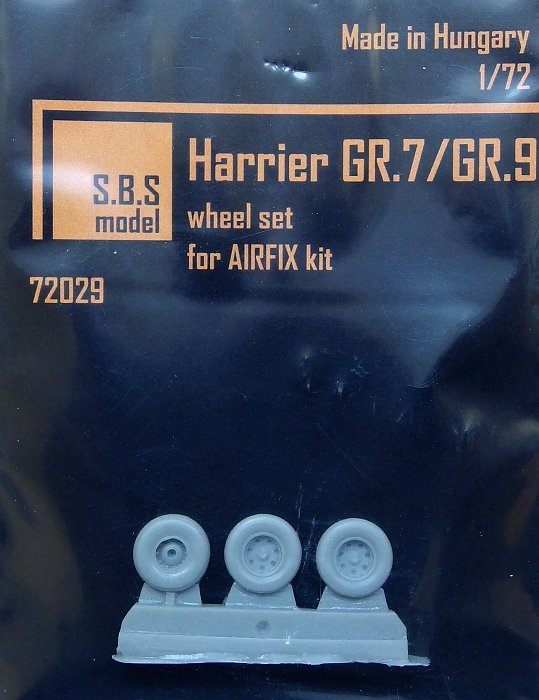 1/72 Harrier GR.7/GR.9 wheel set (AIRFIX)