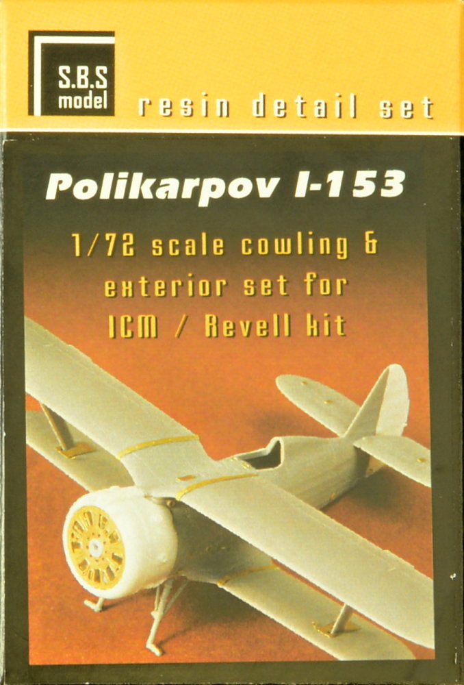 1/72 Polikarpov I-153 Exterior set (ICM/REV)