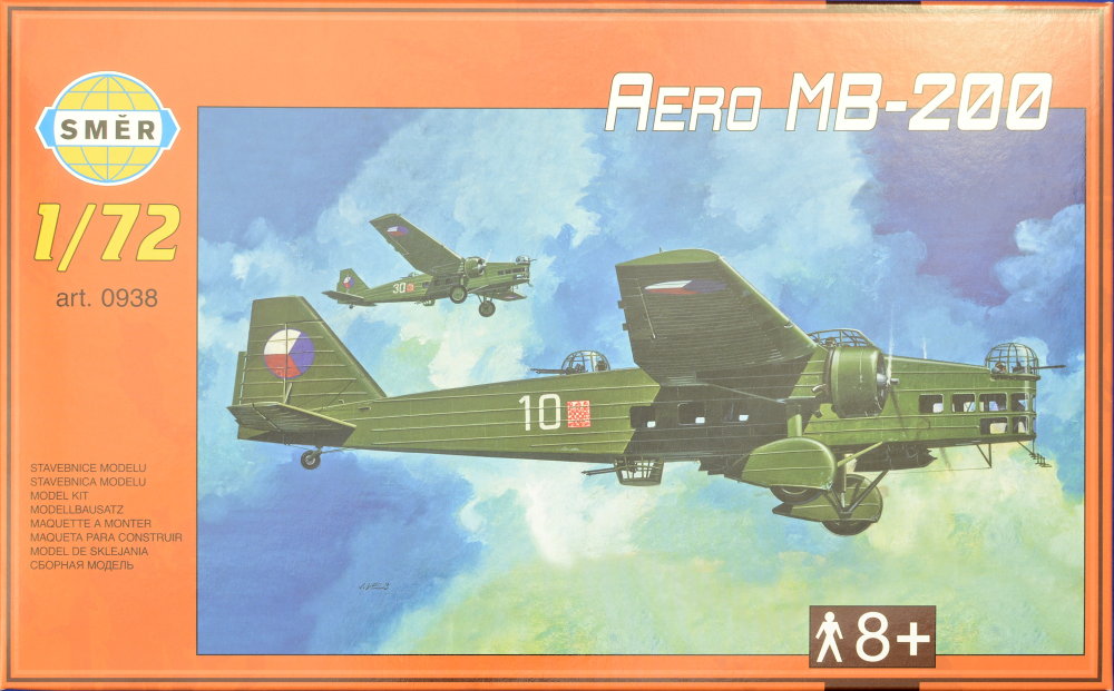 1/72 AERO MB-200 (2x CSR, Luftwaffe 1939)