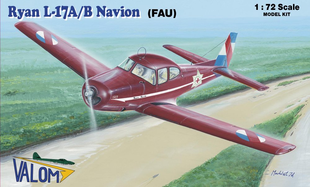 1/72 Ryan L-17 A/B Navion (Fuerza Aérea Uruguay)