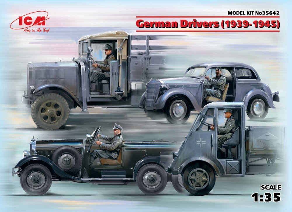 1/35 German Drivers 1939-1945 (4 fig.)