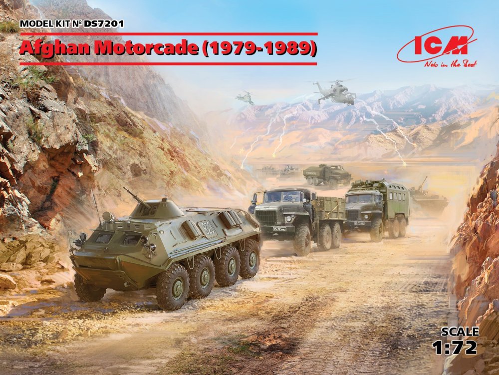 1/72 Afghan Motorcade (1979-1989), 4-in-1