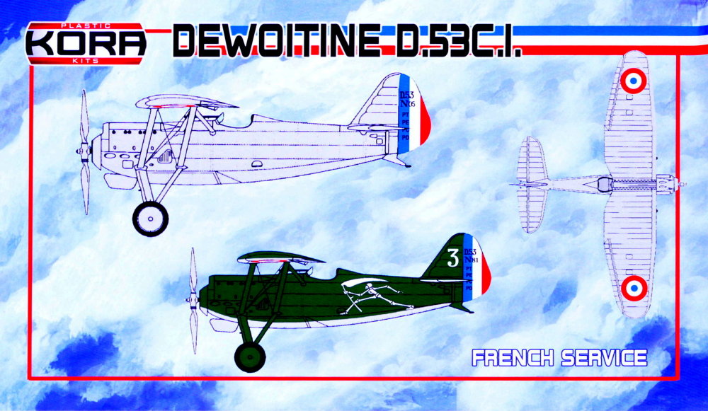 1/72 Dewoitine D.53 C.I. French Service